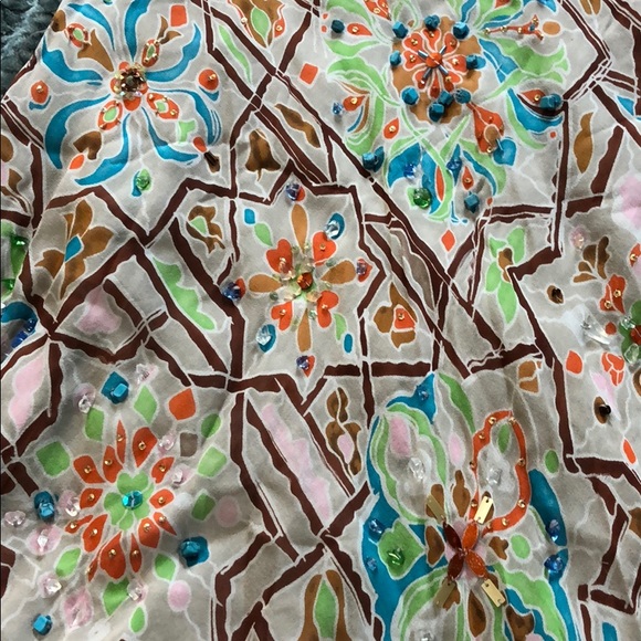 Diane Von Furstenberg Westina Silk Dress Size 6 - Picture 4 of 7